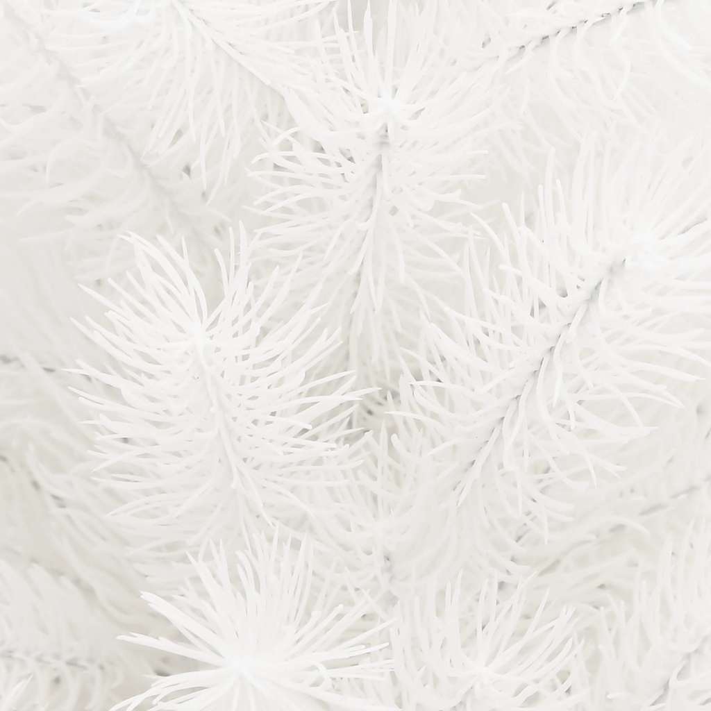 vidaXL Artificial Pre-lit Christmas Tree with Ball Set White 65 cm - 35 x 35 x 65 cm - 134667
