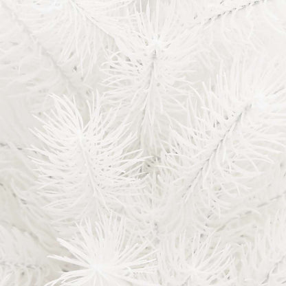 vidaXL Artificial Pre-lit Christmas Tree with Ball Set White 65 cm - 35 x 35 x 65 cm - 134667