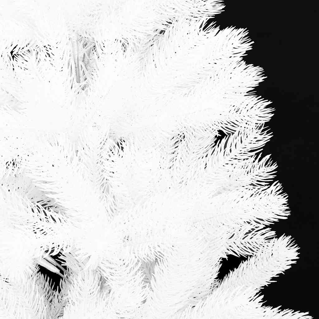 vidaXL Artificial Pre-lit Christmas Tree with Ball Set White 120 cm - 120 x 75 cm