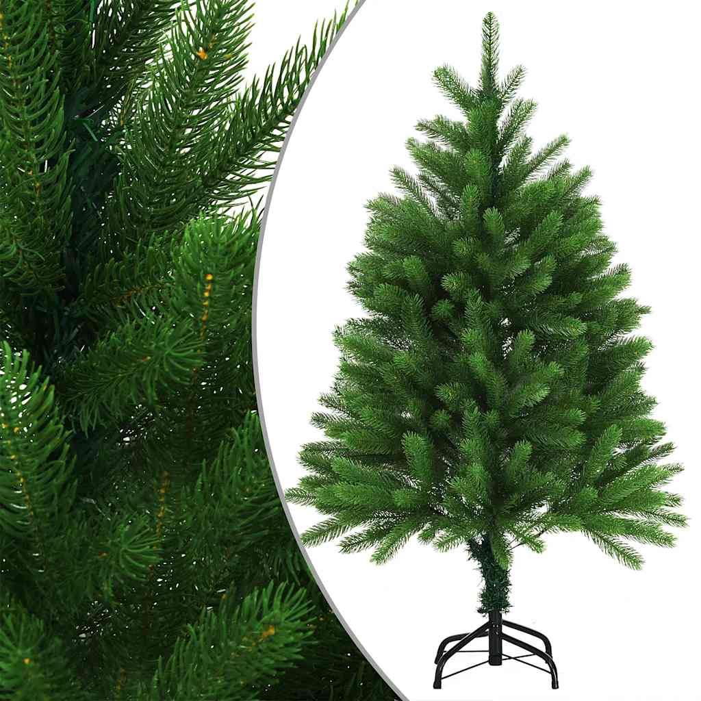 vidaXL Artificial Pre-lit Christmas Tree with Ball Set 120 cm Green - 120 x 75 cm