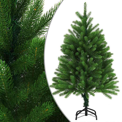 vidaXL Artificial Pre-lit Christmas Tree with Ball Set 120 cm Green - 120 x 75 cm
