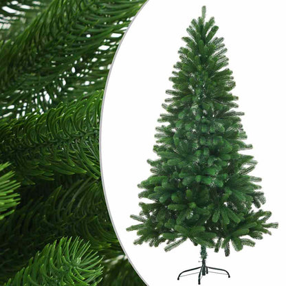 vidaXL Artificial Pre-lit Christmas Tree with Ball Set 150 cm Green - 150 x 75 cm