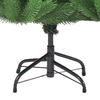 vidaXL Nordmann Fir Artificial Christmas Tree LED&Ball Set Green 150cm - 150 x 120 cm