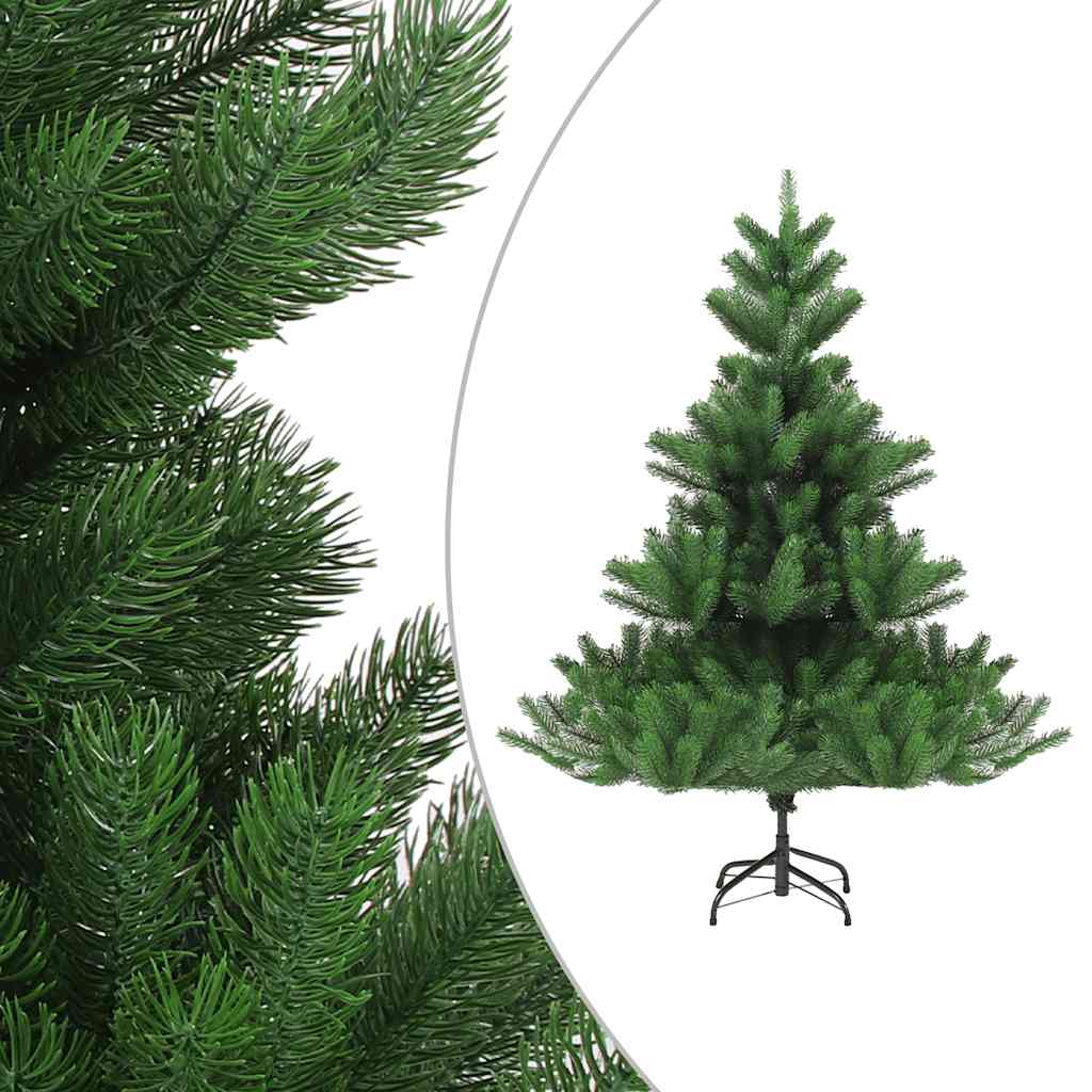 vidaXL Nordmann Fir Artificial Christmas Tree LED&Ball Set Green 180cm - 180 x 144 cm
