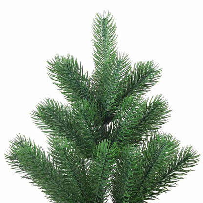 vidaXL Nordmann Fir Artificial Christmas Tree LED&Ball Set Green 180cm - 180 x 144 cm