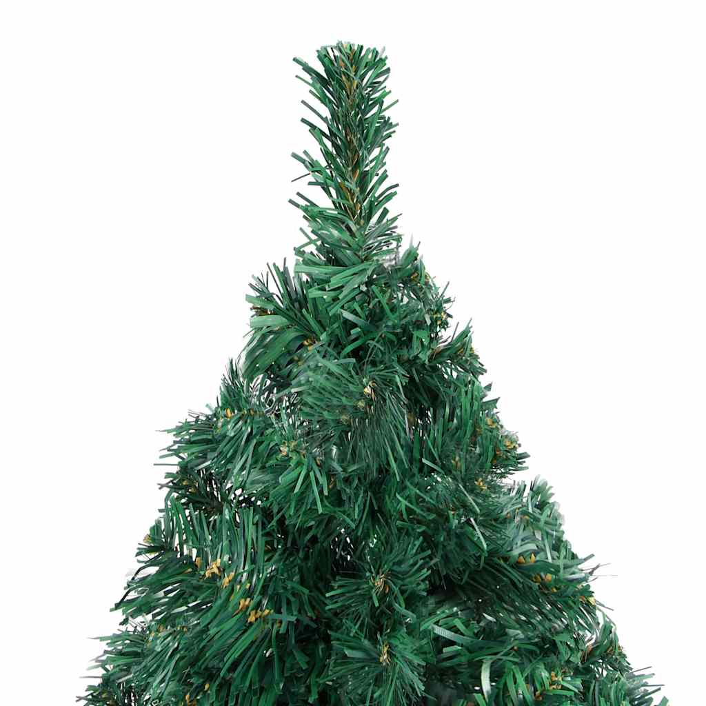 vidaXL Artificial Pre-lit Christmas Tree with Ball Set Green 240 cm - 240 x 125 cm - 35188
