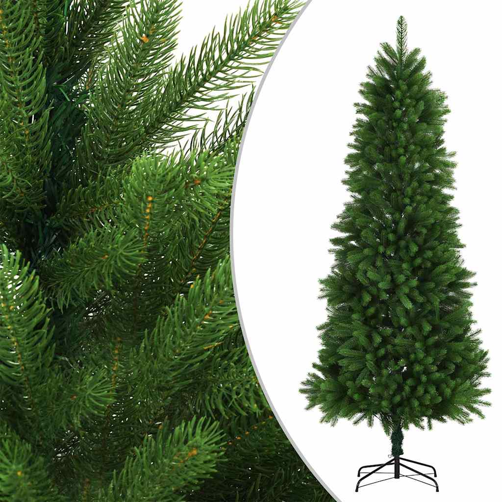 vidaXL Artificial Pre-lit Christmas Tree with Ball Set 240 cm Green - 240 x 100 cm - 35226
