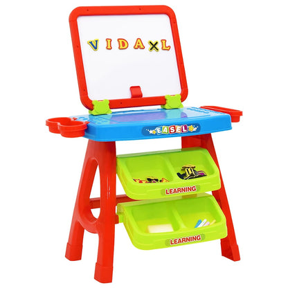 vidaXL 3-1 Children Easel and Learning Desk Play Set - Blue