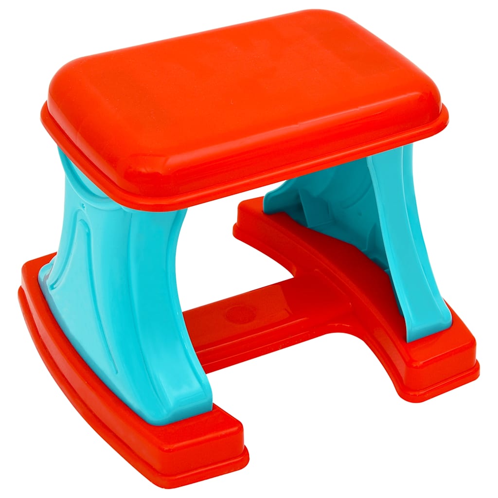 vidaXL Children Learning Desk & Easel Adjustable - Multicolour