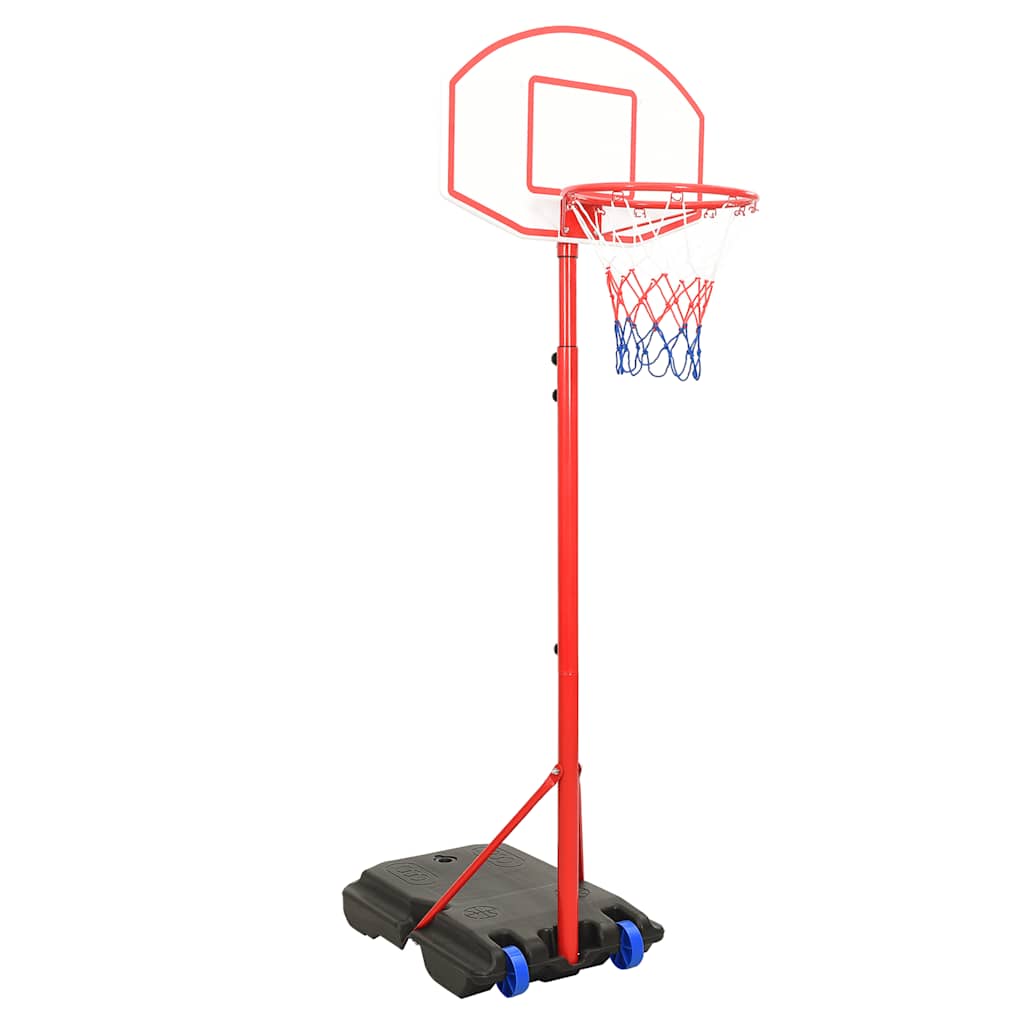 vidaXL Portable Basketball Play Set Adjustable 200-236 cm - Multicolour