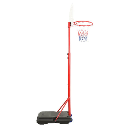 vidaXL Portable Basketball Play Set Adjustable 200-236 cm - Multicolour