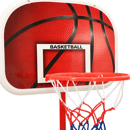 vidaXL Children Basketball Play Set Adjustable 160 cm - Multicolour