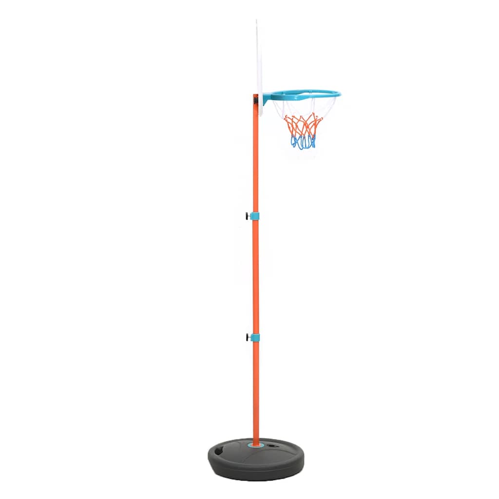 vidaXL Portable Basketball Play Set Adjustable 133-160 cm - Multicolour