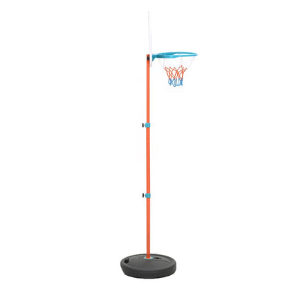 vidaXL Portable Basketball Play Set Adjustable 133-160 cm - Multicolour