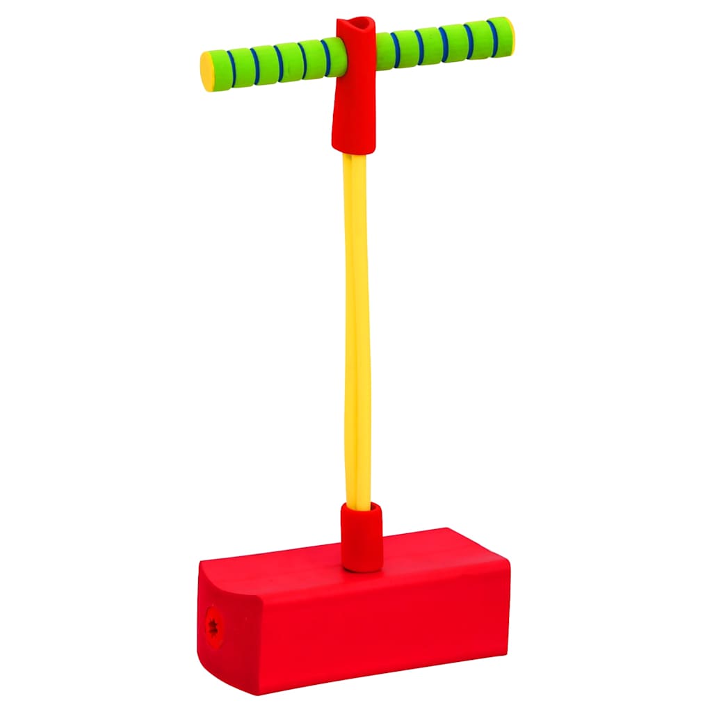 vidaXL Pogo Stick Jumper for Kids 50 cm - Green,Red,Yellow