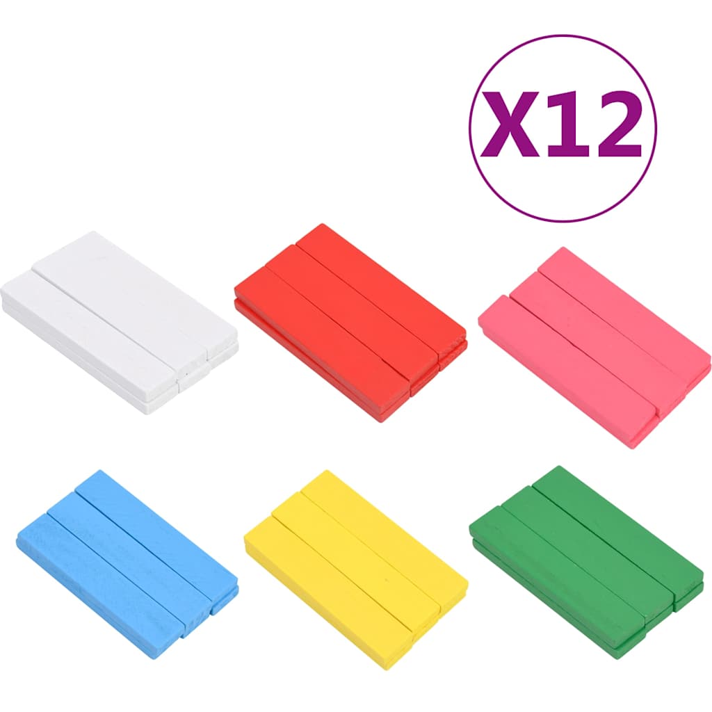 vidaXL 150 Piece Wooden Building Block Set Solid Pinewood Painted - Blue