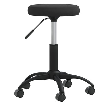 vidaXL Office Swivel Chair Black Velvet - 54 cm