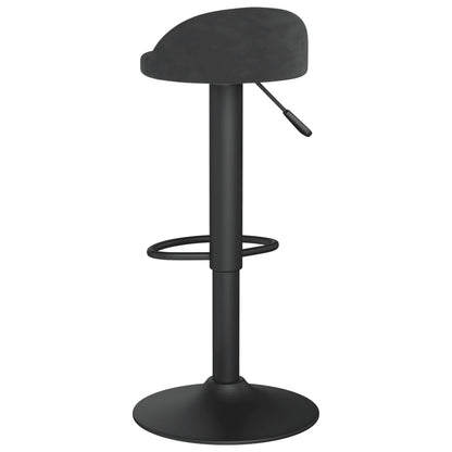 vidaXL Bar Stools 2 pcs Black Velvet - 36 x 38 x 94 cm