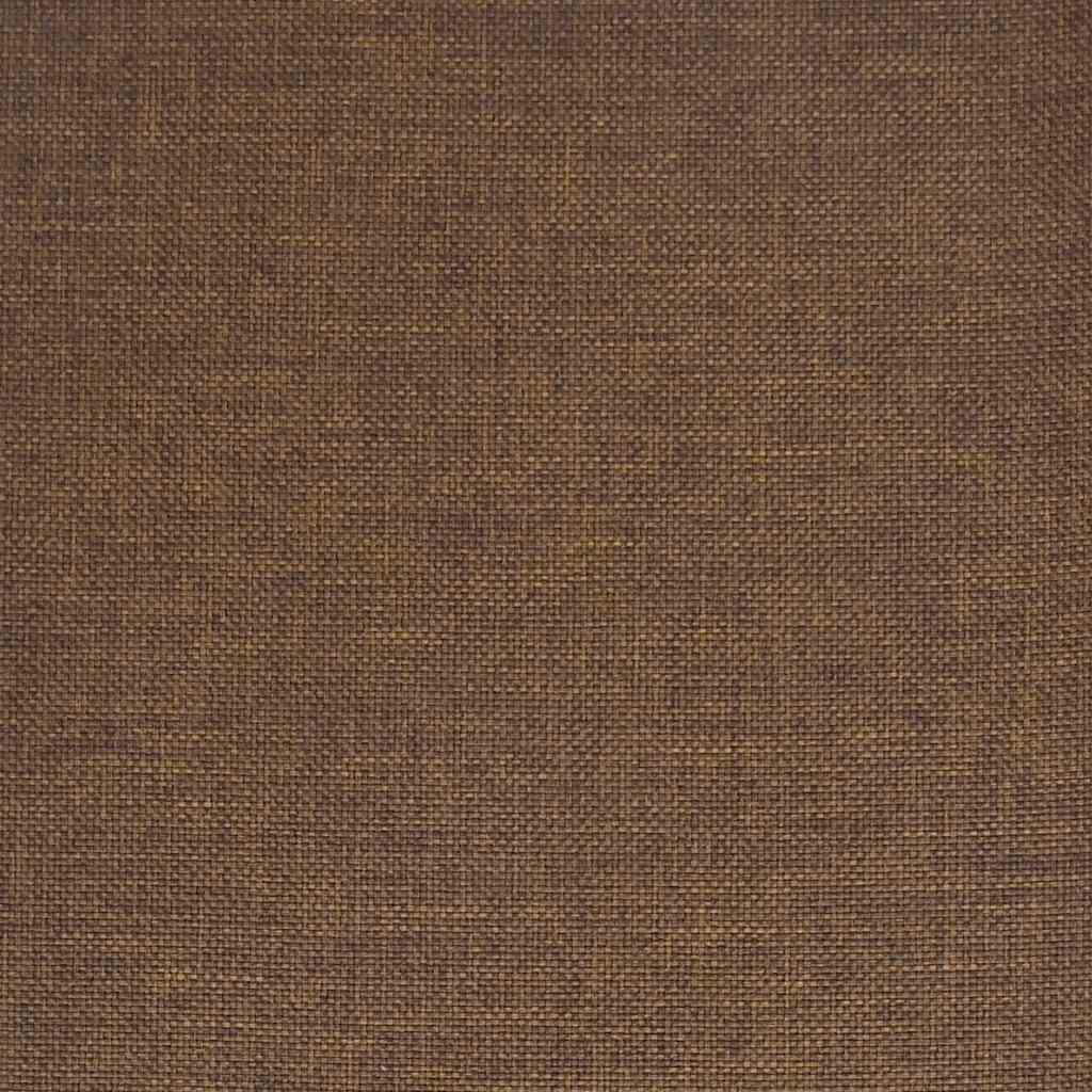 vidaXL Swivel Office Chair Brown Fabric - 48 x 47 x 88.5 cm