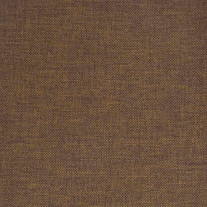 vidaXL Swivel Office Chair Brown Fabric - 48 x 47 x 88.5 cm
