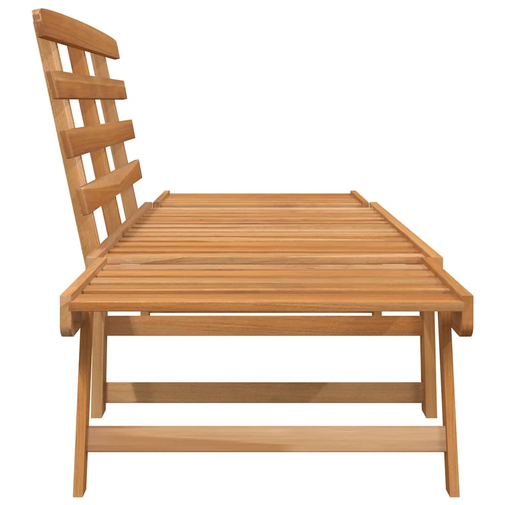 vidaXL Garden Bench 2-in-1 190 cm Solid Acacia Wood - Brown
