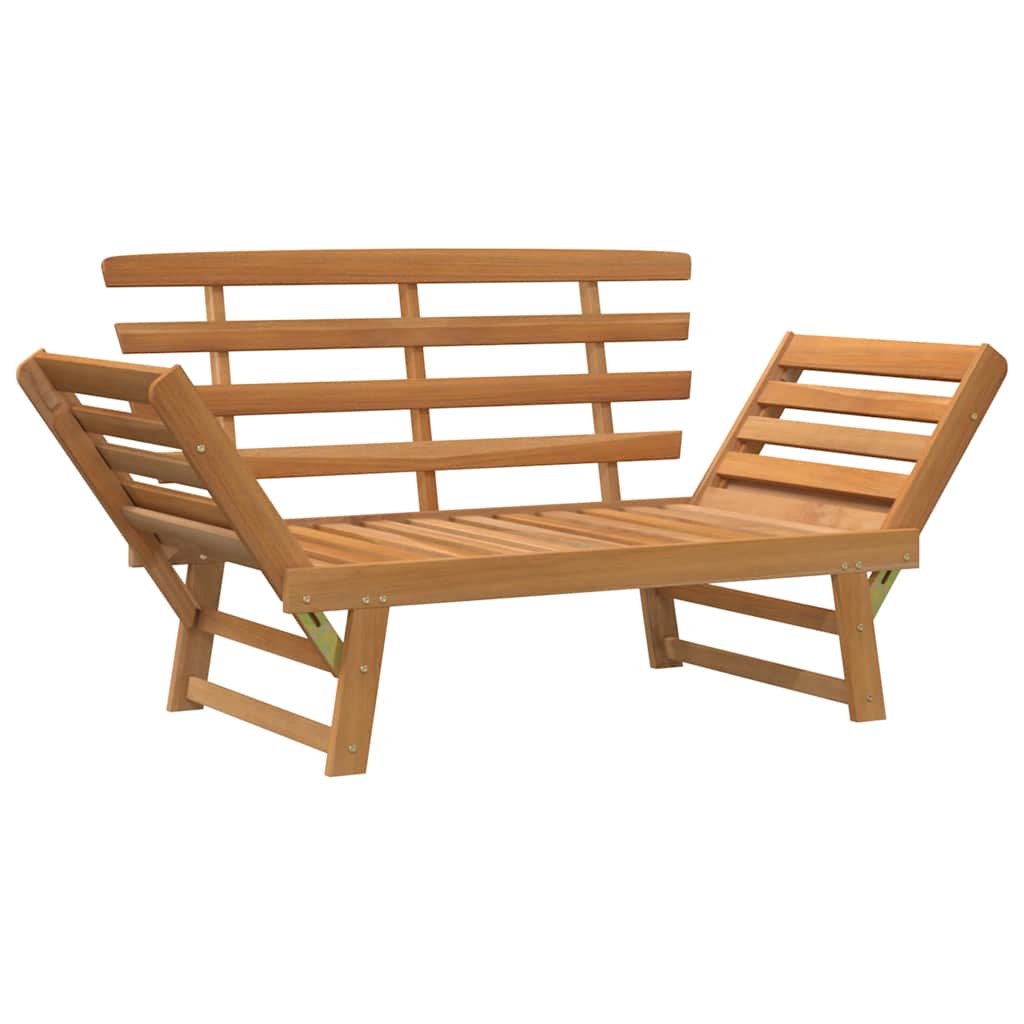 vidaXL Garden Bench 2-in-1 190 cm Solid Acacia Wood - Brown