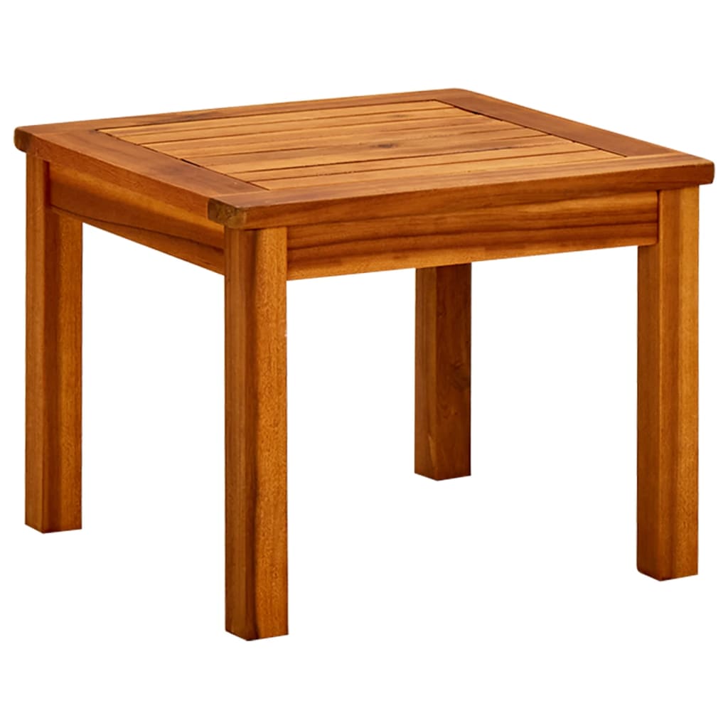 316394 vidaXL Garden Coffee Table 45x45x36 cm Solid Acacia Wood - Brown