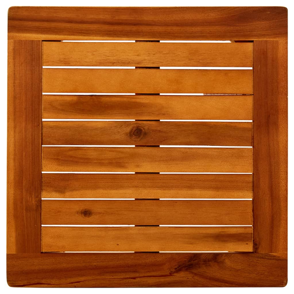 316394 vidaXL Garden Coffee Table 45x45x36 cm Solid Acacia Wood - Brown