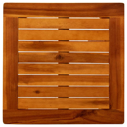 316394 vidaXL Garden Coffee Table 45x45x36 cm Solid Acacia Wood - Brown