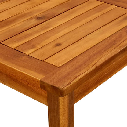 316394 vidaXL Garden Coffee Table 45x45x36 cm Solid Acacia Wood - Brown