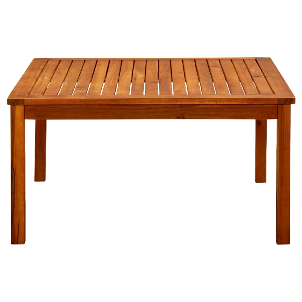 316396 vidaXL Garden Coffee Table 85x85x45 cm Solid Acacia Wood - Brown