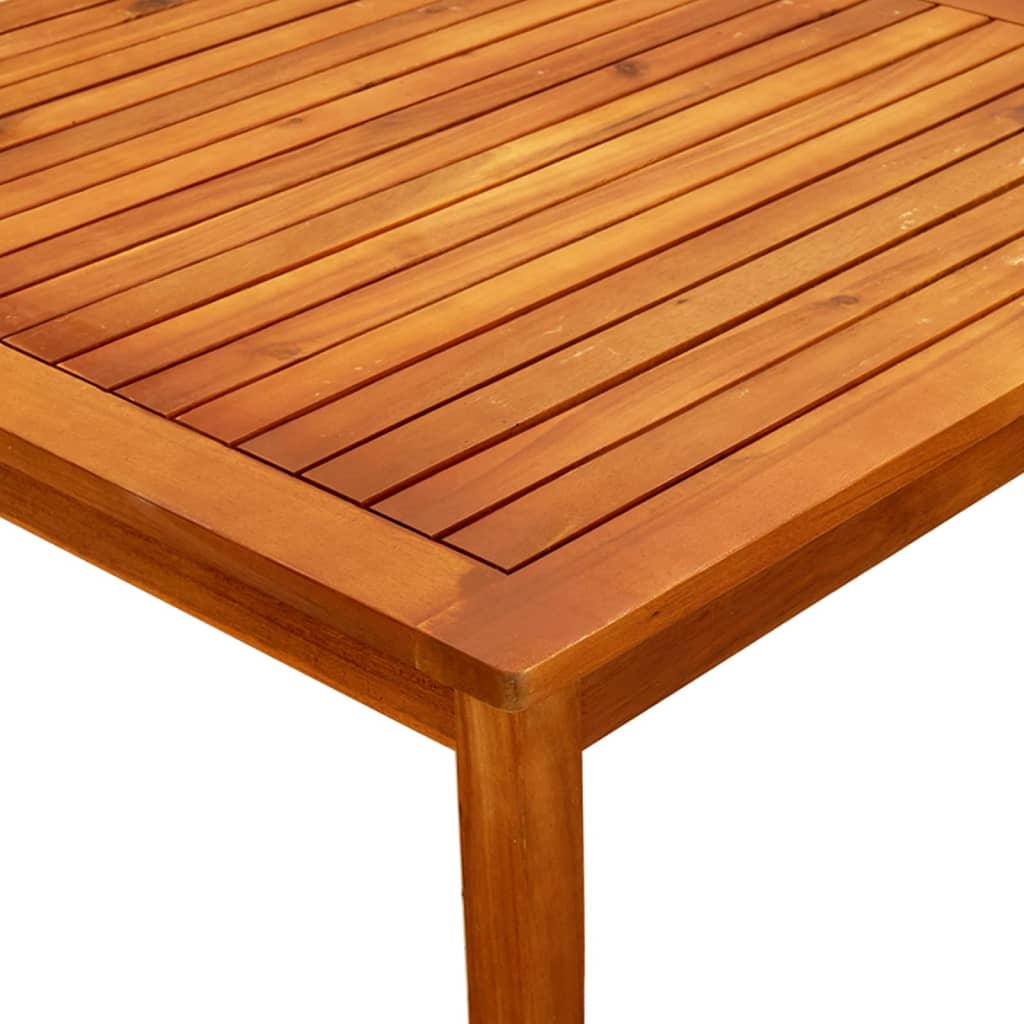 316396 vidaXL Garden Coffee Table 85x85x45 cm Solid Acacia Wood - Brown