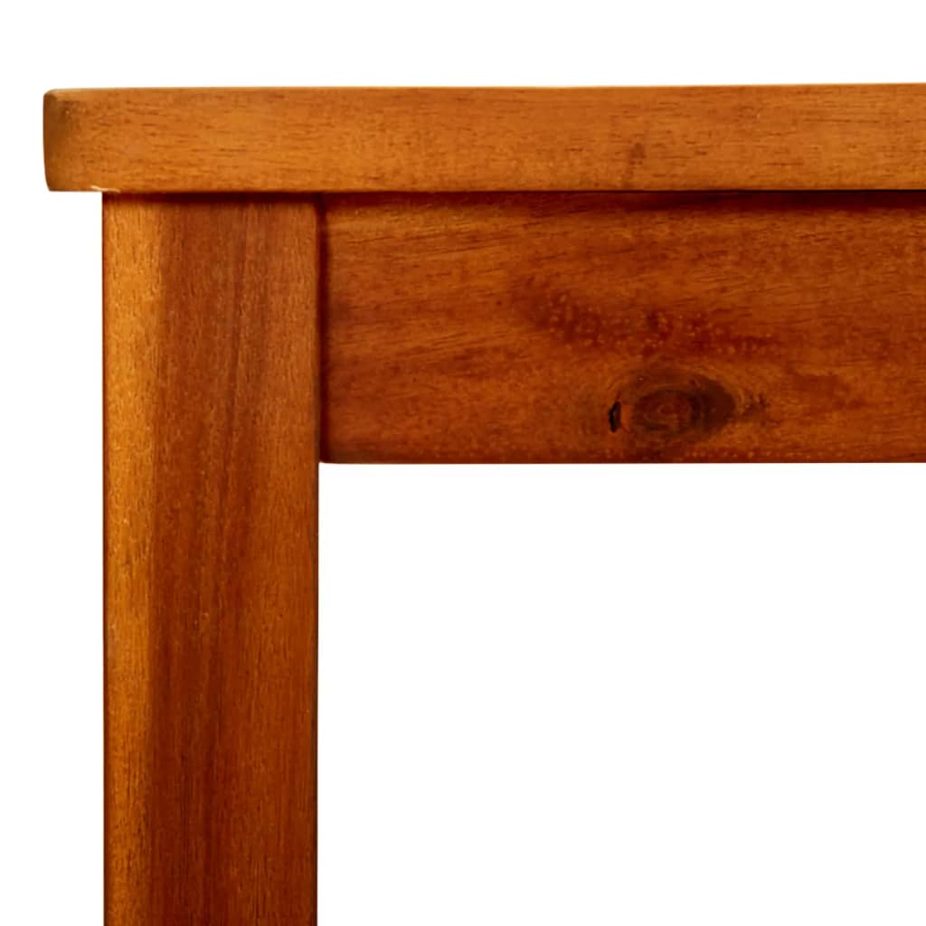 316397 vidaXL Garden Coffee Table 110x110x45 cm Solid Acacia Wood - Brown