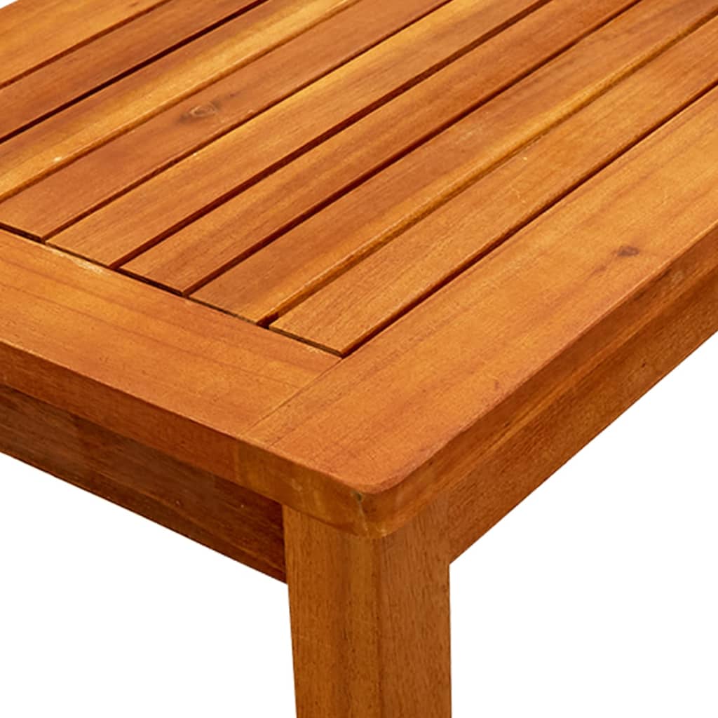 316398 vidaXL Garden Coffee Table 50x35x36 cm Solid Acacia Wood - Brown