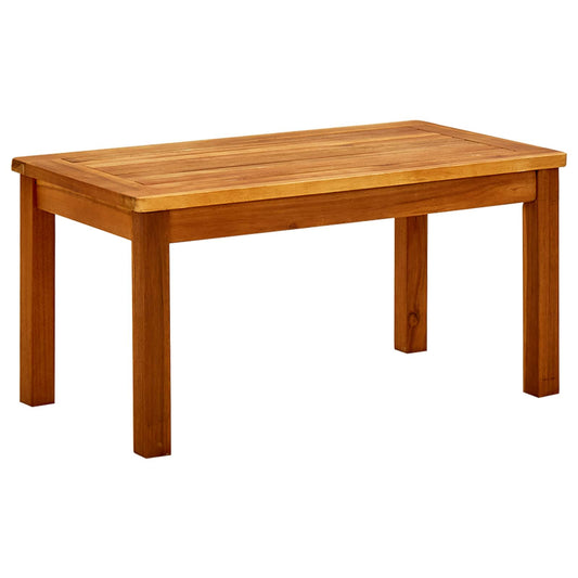 316399 vidaXL Garden Coffee Table 70x40x36 cm Solid Acacia Wood - Brown