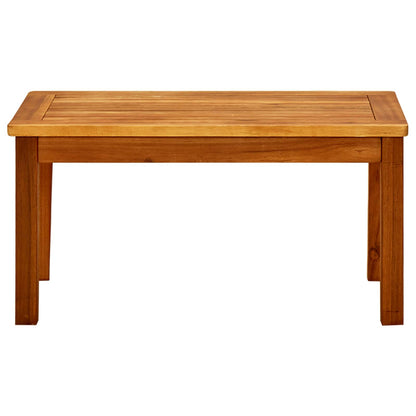 316399 vidaXL Garden Coffee Table 70x40x36 cm Solid Acacia Wood - Brown