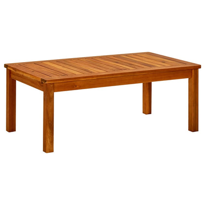 316400 vidaXL Garden Coffee Table 90x50x36 cm Solid Acacia Wood - Brown