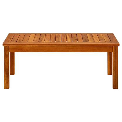 316400 vidaXL Garden Coffee Table 90x50x36 cm Solid Acacia Wood - Brown