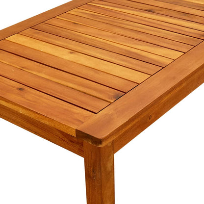 316400 vidaXL Garden Coffee Table 90x50x36 cm Solid Acacia Wood - Brown