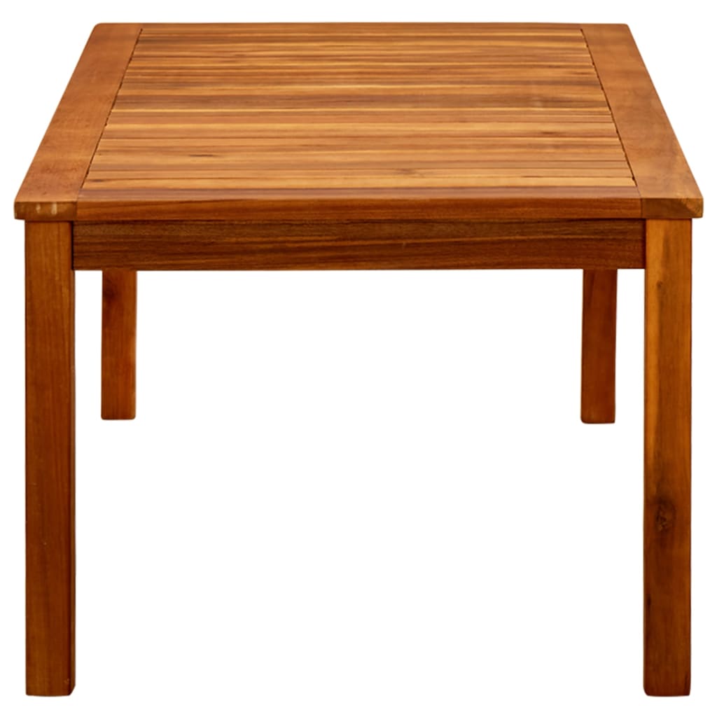 316401 vidaXL Garden Coffee Table 110x60x45 cm Solid Acacia Wood - Brown
