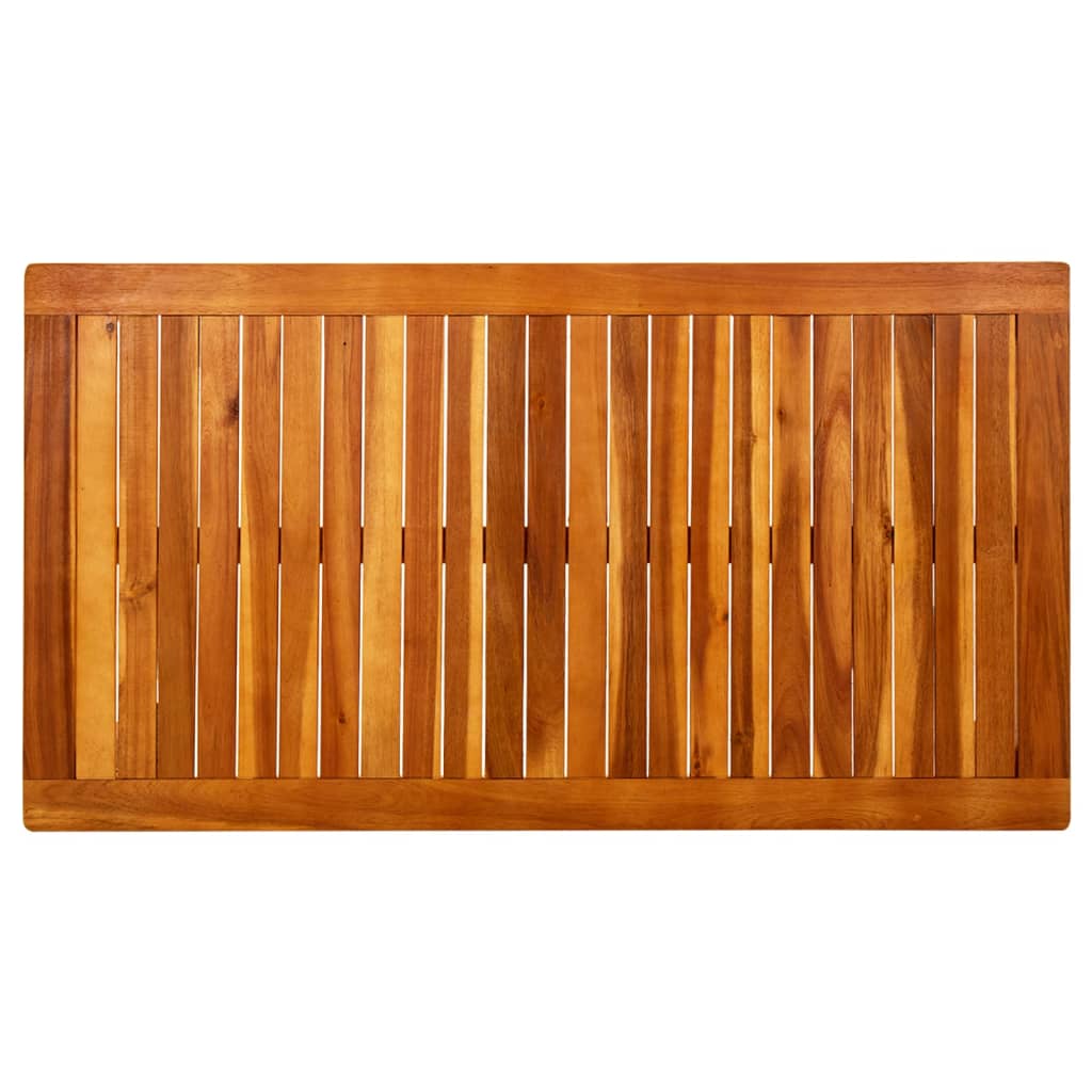316401 vidaXL Garden Coffee Table 110x60x45 cm Solid Acacia Wood - Brown