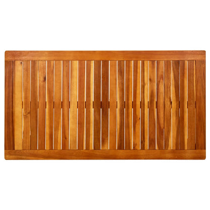 316401 vidaXL Garden Coffee Table 110x60x45 cm Solid Acacia Wood - Brown