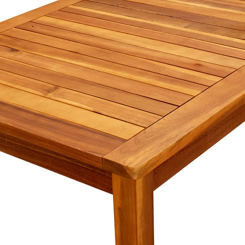 316401 vidaXL Garden Coffee Table 110x60x45 cm Solid Acacia Wood - Brown