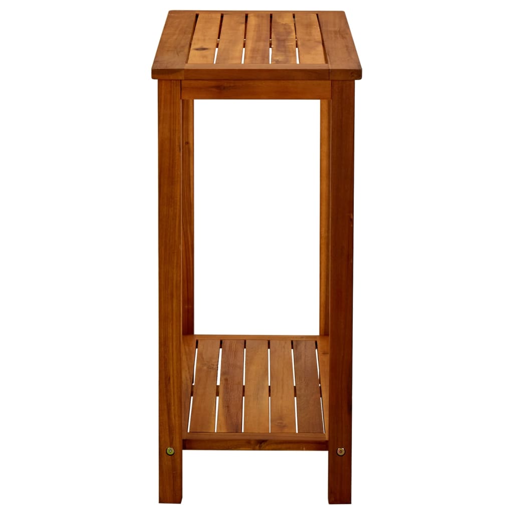 316405 vidaXL Garden Console Table 80x35x75 cm Solid Acacia Wood - Brown