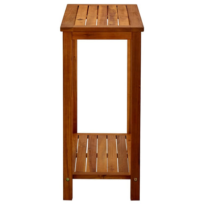 316405 vidaXL Garden Console Table 80x35x75 cm Solid Acacia Wood - Brown