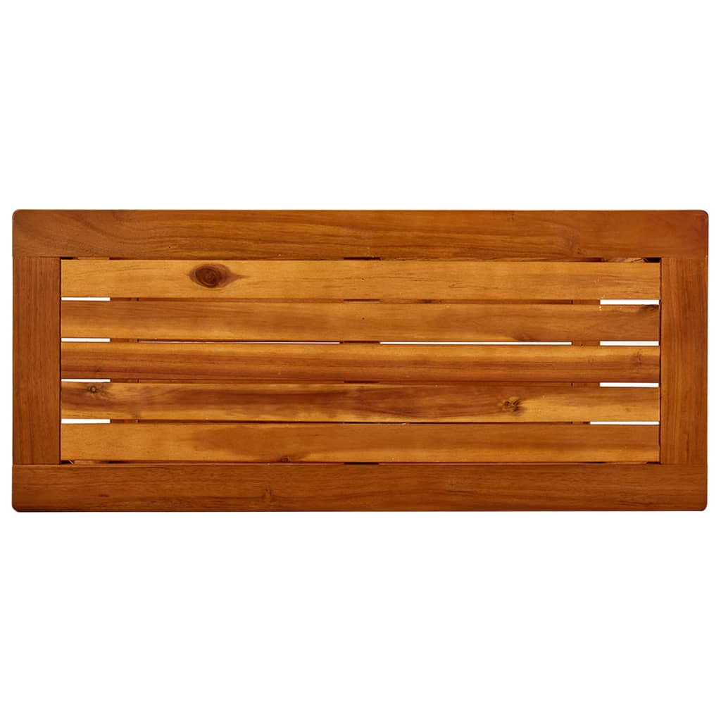 316405 vidaXL Garden Console Table 80x35x75 cm Solid Acacia Wood - Brown