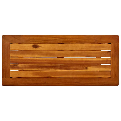 316405 vidaXL Garden Console Table 80x35x75 cm Solid Acacia Wood - Brown