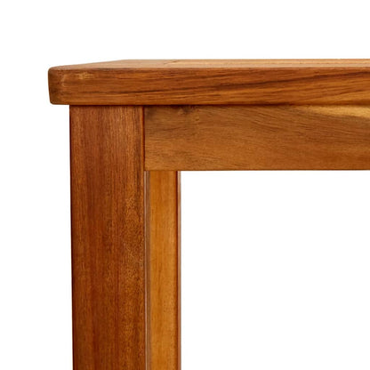 316405 vidaXL Garden Console Table 80x35x75 cm Solid Acacia Wood - Brown