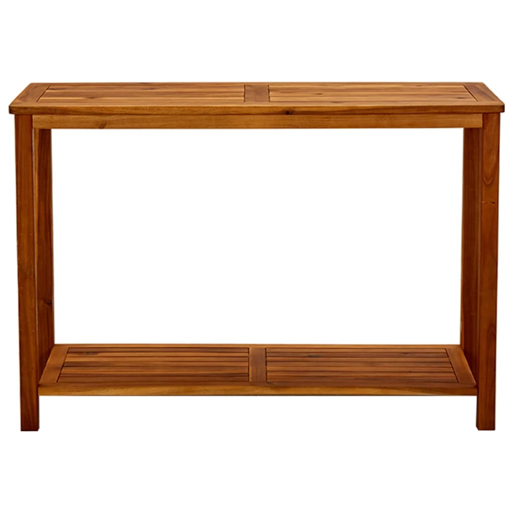 316406 vidaXL Garden Console Table 110x40x75 cm Solid Acacia Wood - Brown