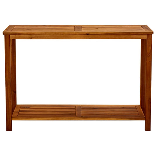 316406 vidaXL Garden Console Table 110x40x75 cm Solid Acacia Wood - Brown